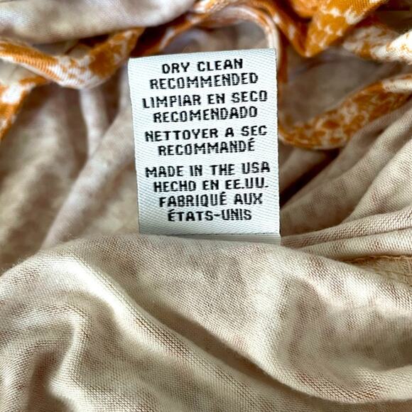 Rachel Pally Maxi Wrap Tie Dress Snakeskin Animal Print Size Small - Picture 7 of 7